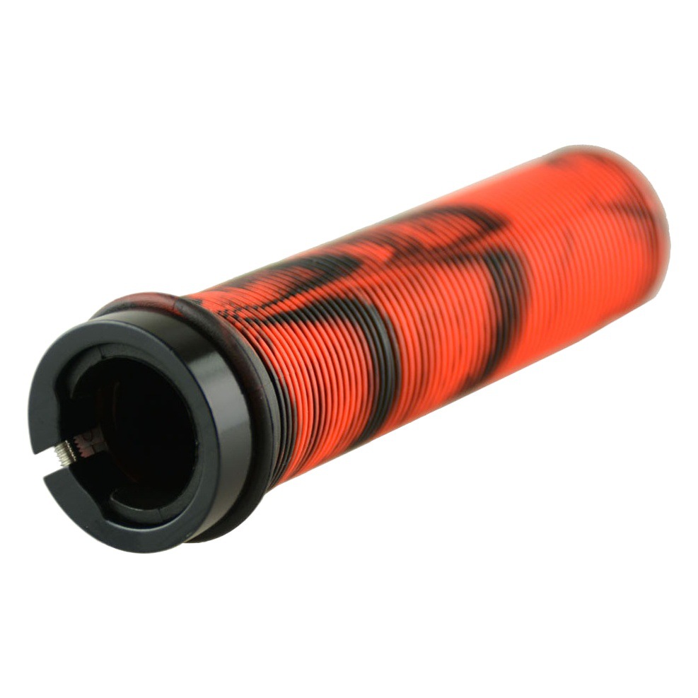 Cubierta de la manija de bloqueo de coche plegable manija de bicicleta de montaña horizontal camuflaje manillar de goma coche eléctrico mano antideslizante agarre