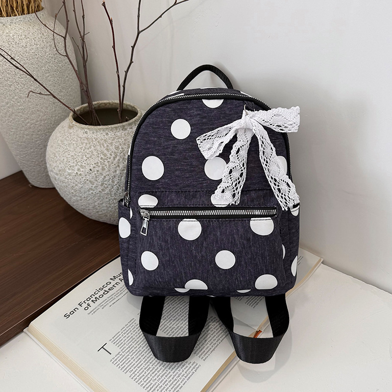Mochila de viaje casual de moda de gran onda para estudiantes de clase, gran capacidad de personalidad, bolso de mujer simple al aire libre