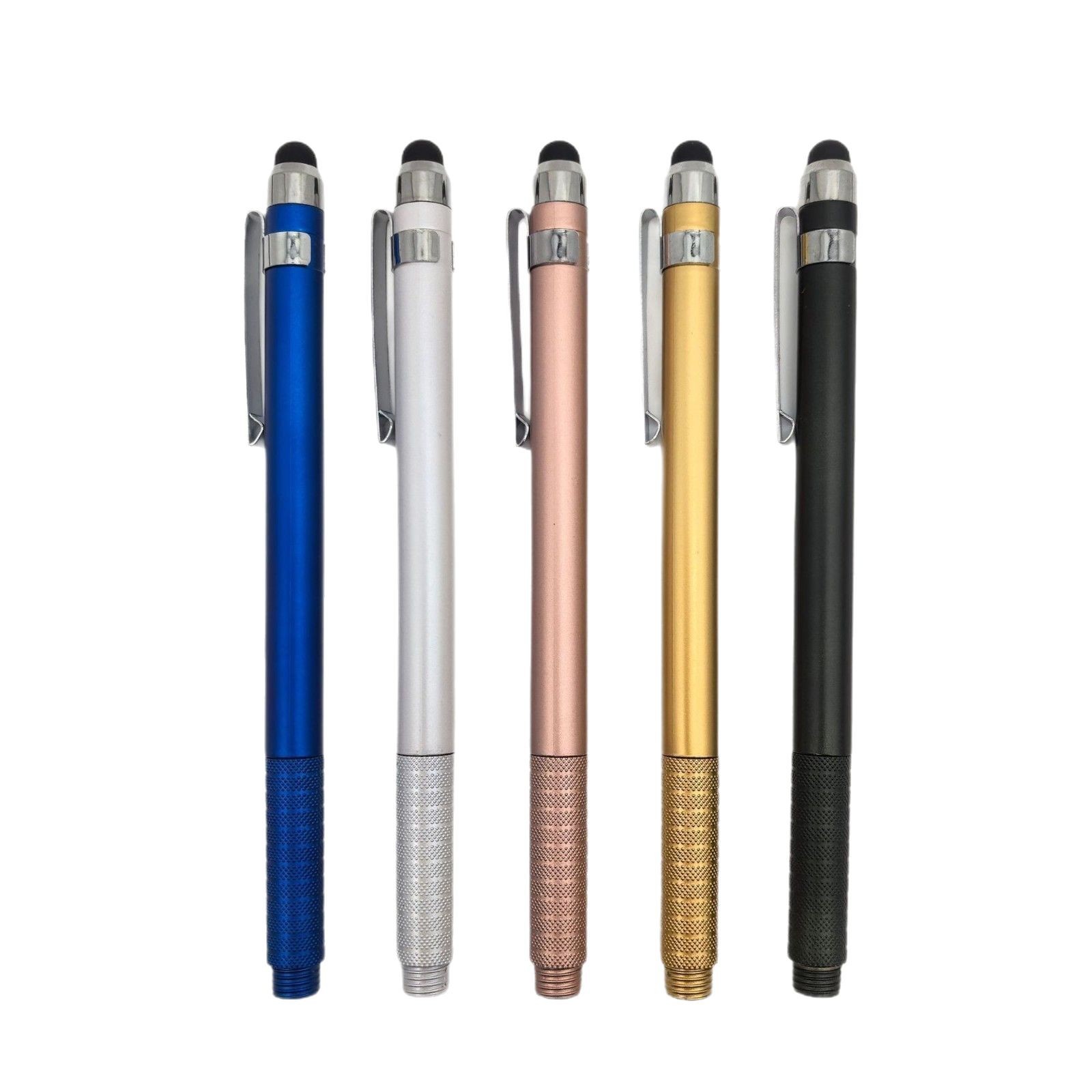 Lápiz de condensador de doble cabeza lápiz de silicona de doble propósito lápiz de video de pintura de oficina lápiz de disco