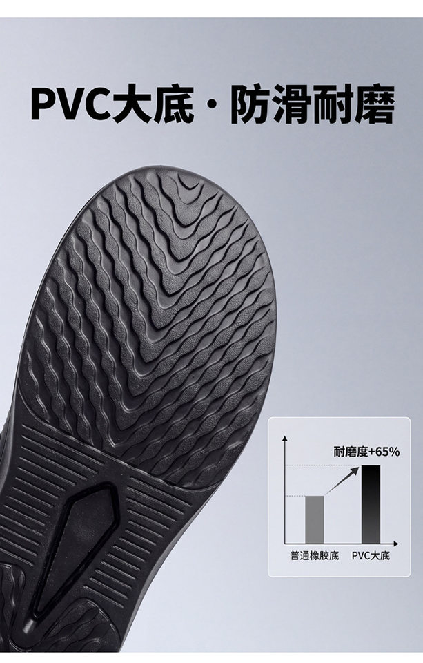 Giày thể thao nam mũi rộng thoáng lưới, giày chạy bộ tập gym ngoài trời form rộng, gót 3–5 cm — 2602 màu kaki, 2602 màu đen chi tiết 7