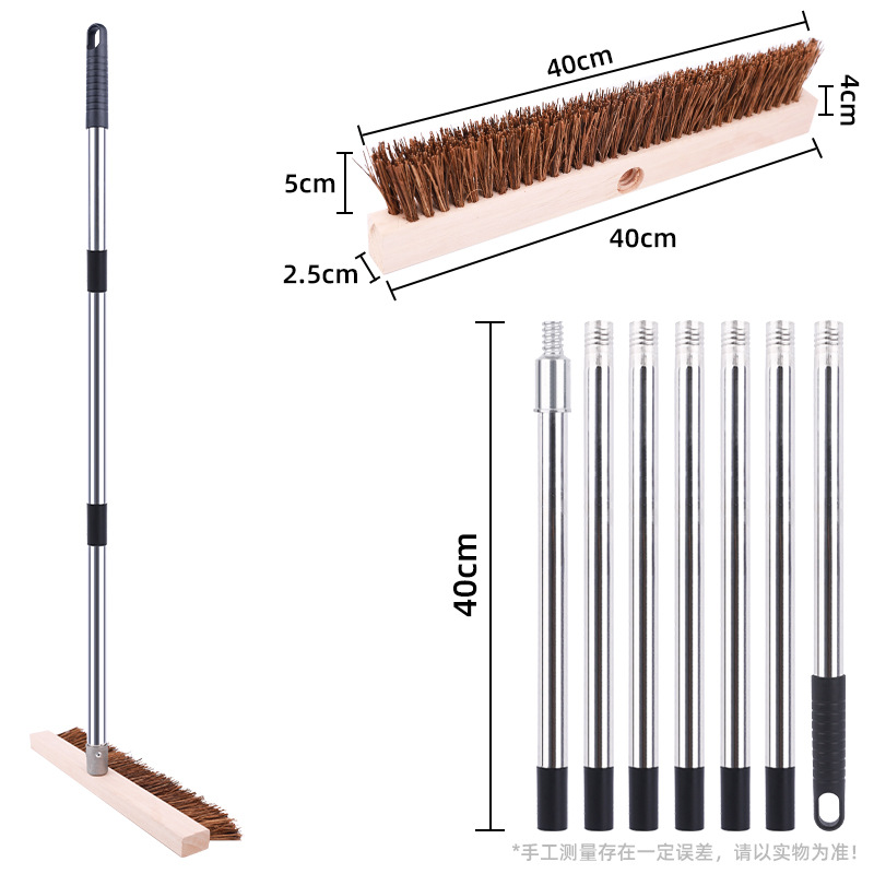 Rastrillo de hojas caídas en el techo Cepillo de limpieza de aleros al por mayor Cepillo de limpieza de hojas caídas en el techo Herramienta de limpieza de nieve Fabricantes de cepillos de limpieza de hojas caídas