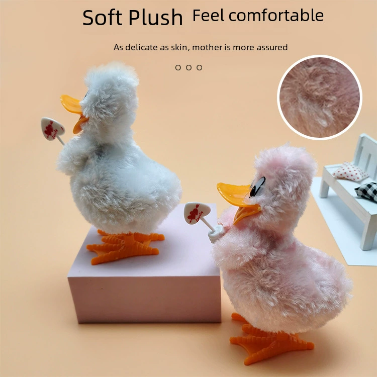 Plush animal model, interactive toy, Donald Duck, white rabbit, rooster, for children and parents