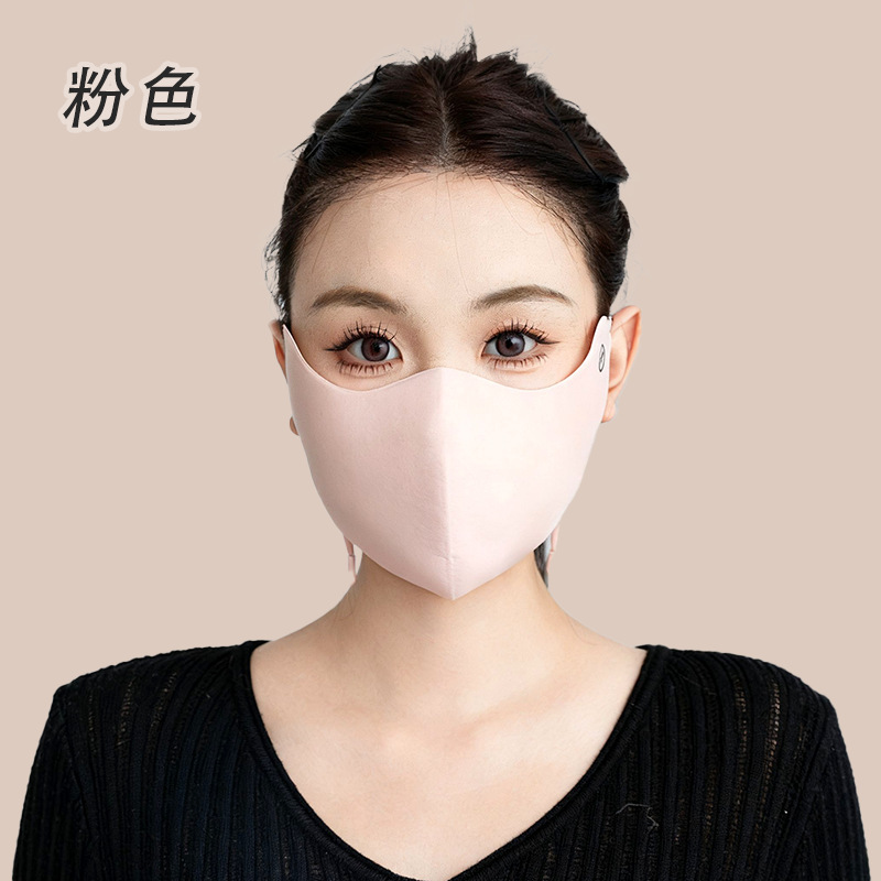 秋冬新品5D立体海绵口罩女 骑行防风防寒加绒加厚透气批发|undefined