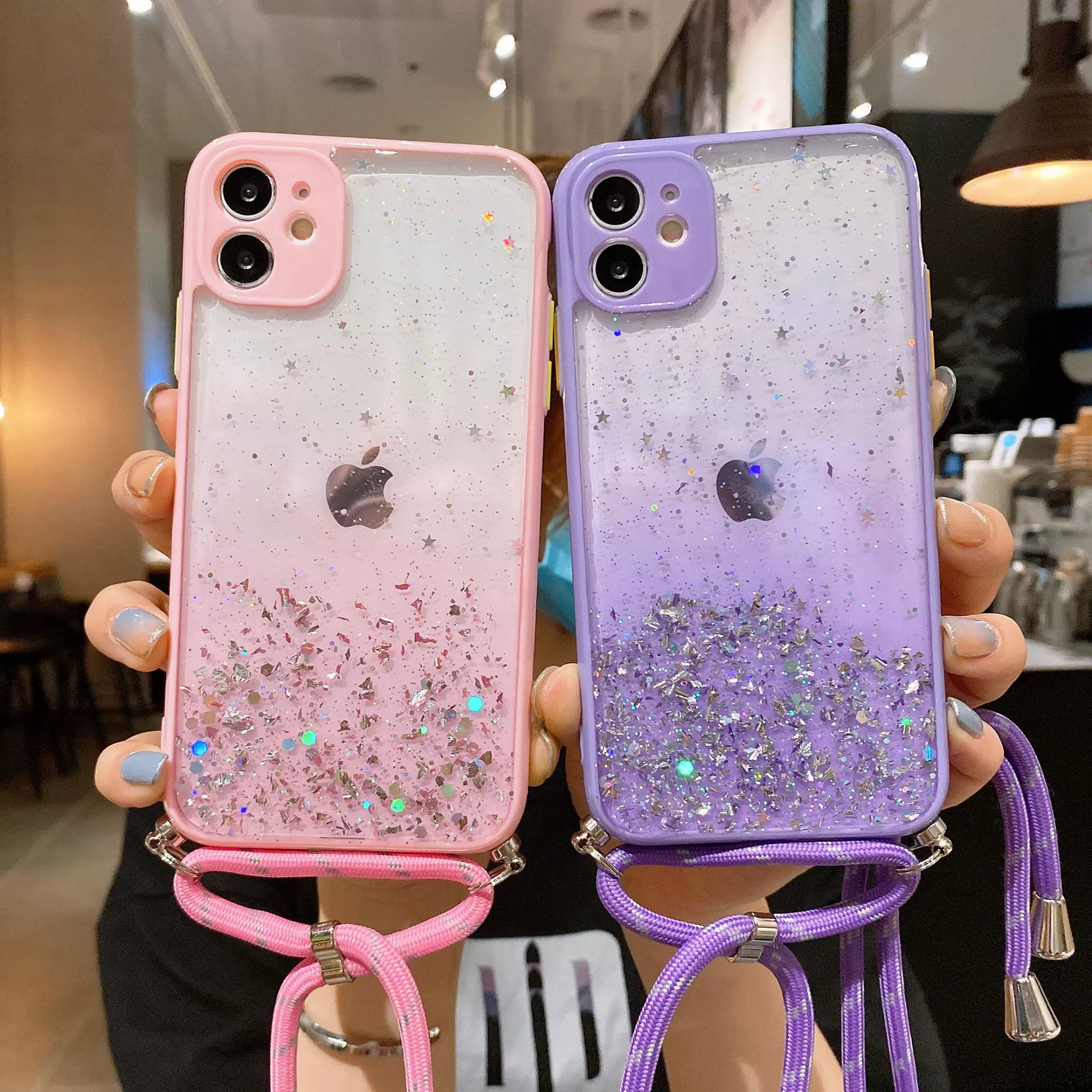 Чехол совместимый с Apple для телефона, звёздное небо, ремень для сумки, iPhone 11, защитный чехол, iPhone, 12promax