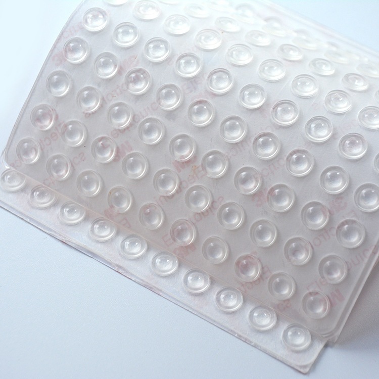 Transparent pattern 8.5*2.5mm; silicone, rubber