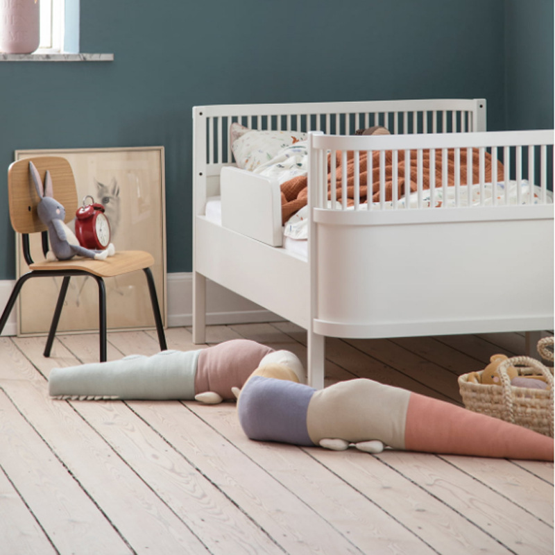 Cartoon Crocodile Children's Room Children's Bed Bed Surround Soft Bag Baby Side Sleeping Long Pillow Cute Comfortable Toy