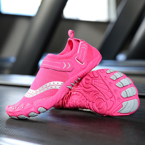 Parent-child indoor fitness shoes, gymnastics exercise, yoga shoes, soft-soled five-finger shoes, men's and women's treadmill, squat and deadlift shoes