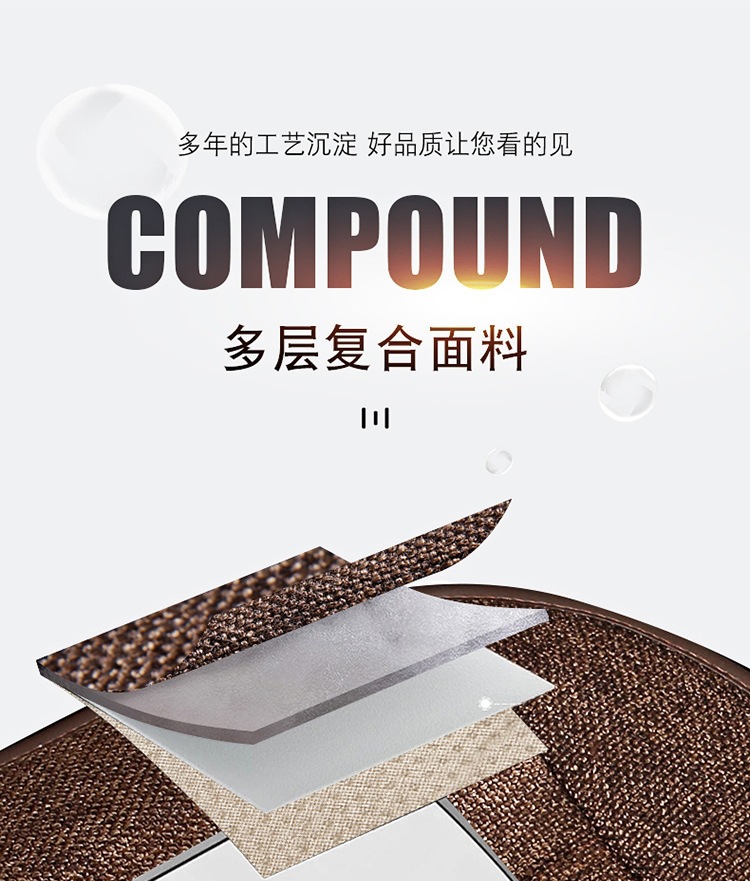 New Linen Large Lumbar Support Cushion, Breathable Fabric for All Seasons, Slim Waist Design, Five-Seater Car Seat Cover, Non-Slip Linen Seat Cushion