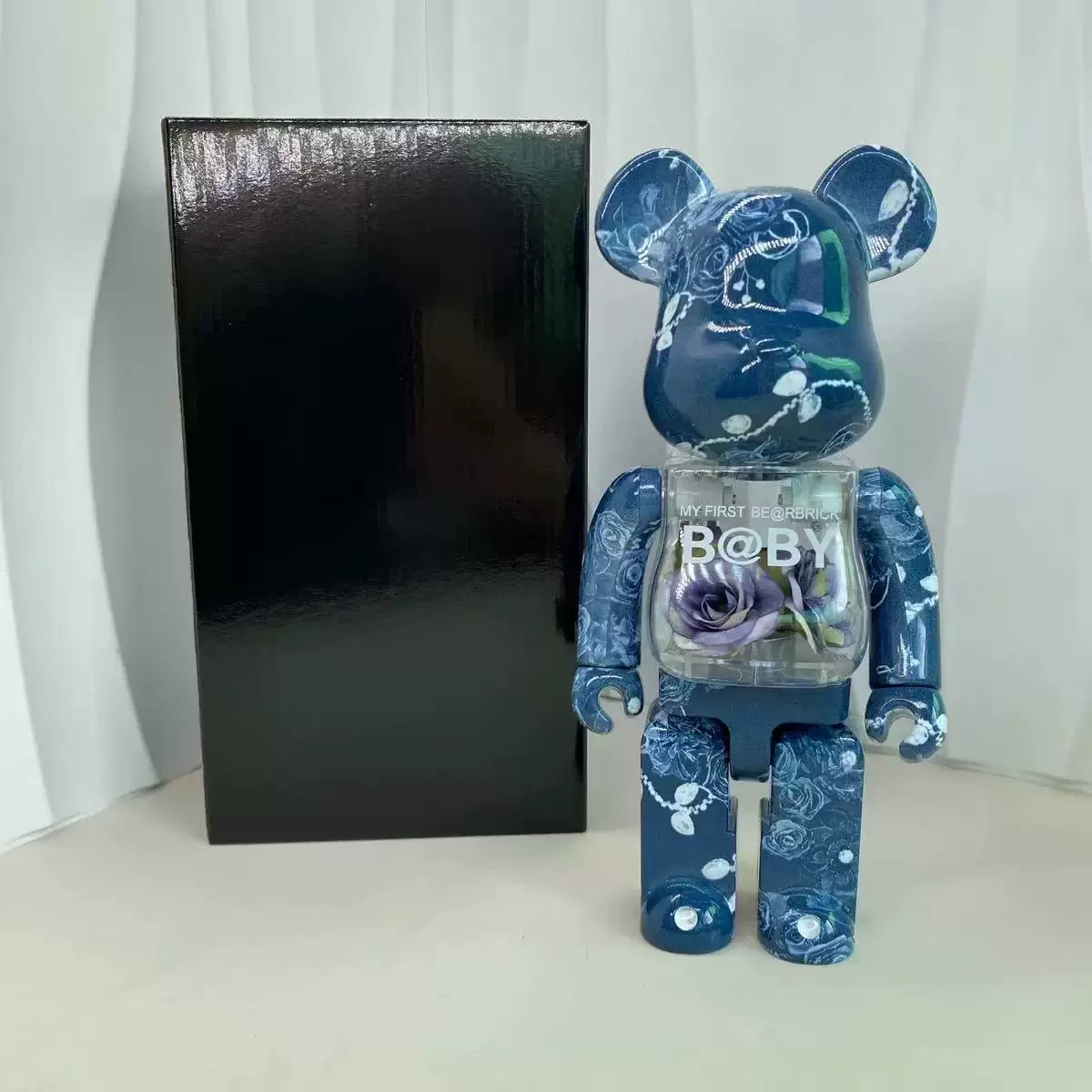 Bearbrick 400% Violent Xiong Fan Gogh — фигура «Подсолнух», кролик, звезда, луна, поверхностный трендовый дизайн