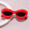 Sunglasses, 2023 collection, European style, cat's eye, graduation party