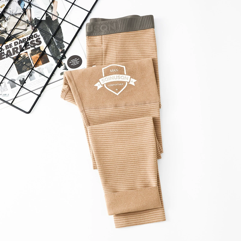 SQINUSQN/狮奇诺 Thin keep warm trousers, velvet thermal underwear, comfortable antibacterial leggings