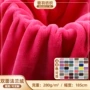 双面染色素色毛毯绒布