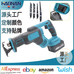 Lithium battery reciprocating saw rechargeable saber saw 18V metal wood cutting machine universal Makita battery