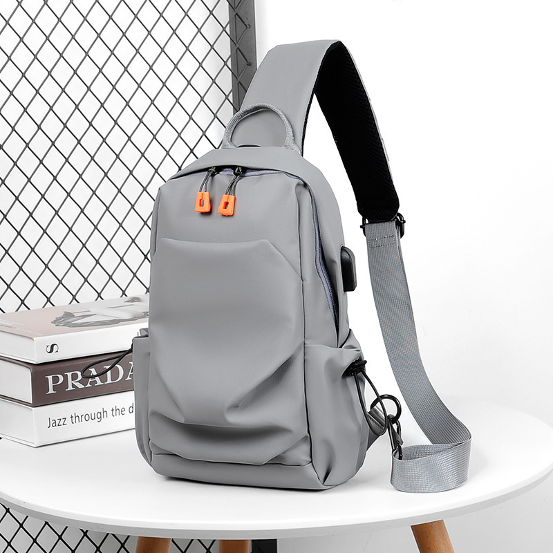 Cross-border New Men's Chest Bag New Fashion Brand Cross-bag Shoulder Bag Casual Crossbody Bag Men's Small Backpack