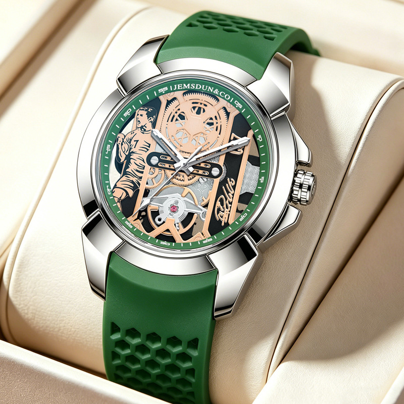 New Cr7 Luo Watch, Popular Cross-Border Export Watch, Men's Brand Watch, Hollow Design, Waterproof Quartz Watch, Wholesale New Cr7 Luo Watch, Popular Cross-Border Export Watch, Men's Brand Watch, Hollow Design, Waterproof Quartz Watch, Wholesale