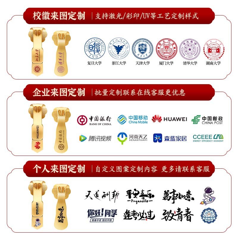 中国風uディスク創意古風吉祥如意錦鯉企業宣伝入札年会プレゼント優盤彫刻ロゴ|undefined