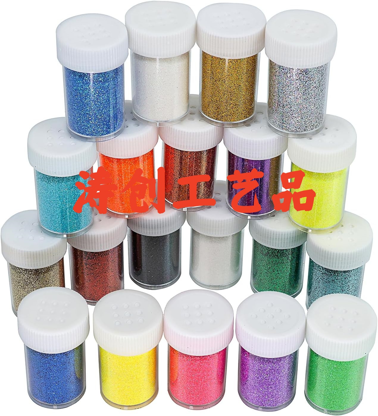 45 Bottles of 5g Bottled Glitter Powder, Nail Art Sequins, Laser Glitter, Handmade Nail Sequins, Mixed Wholesale