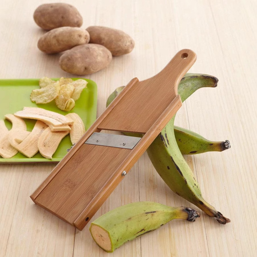 Cortador de verduras de madera, raspador de papas manual, raspador de madera, raspador de pepino, raspador de rábano largo