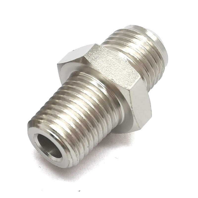 Adaptador Reductor de Enfriador de Aceite Modificado para Piezas de Automóvil, Hierro AN6-1/4NPT Roscado, Tornillo de Conversión de Bomba de Aceite para Tanque de Combustible