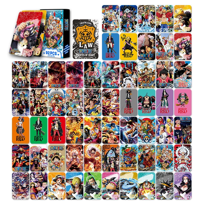 Spot 92 шт HD цветная фотокарточка One Piece двусторонняя LOMO карта коллекционная карта стикер закладка