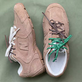 MIUNB同款联名530复古德训阿甘T头双色鞋带运动休闲女鞋N字老爹鞋