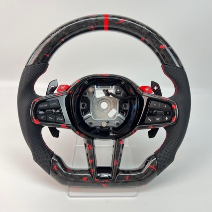 Suitable for BMW 3 4 Series G20 G21 G80 G81 G22 G23 G26 carbon fiber steering wheel