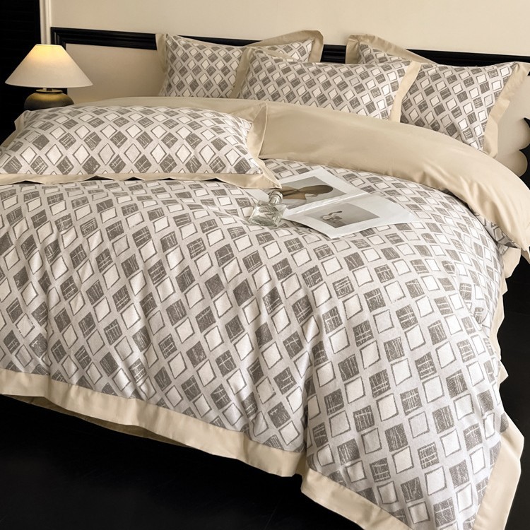 100% algodón molido, sábanas de cama de algodón