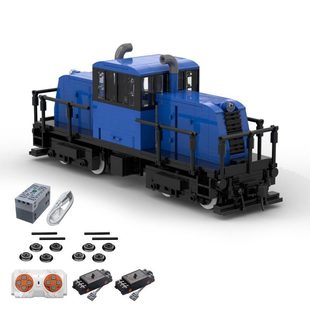 Building Block Moc-116974 Fd-Rr Ge45 Ton Switcher 582 Particle Number Toys