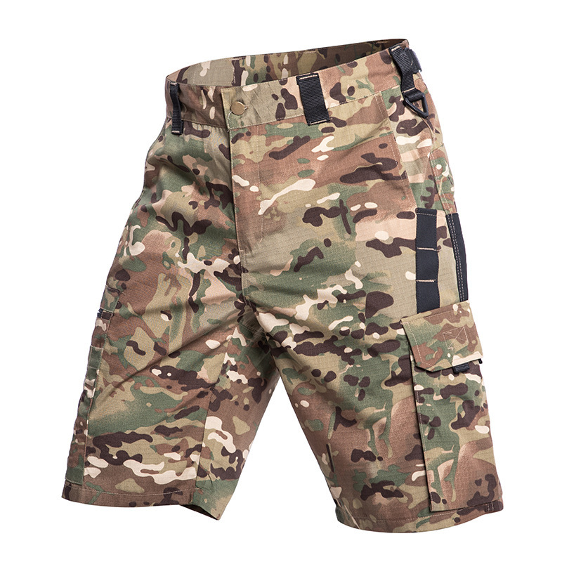 Beetle Invaders Tactical Shorts Men's Summer Quick-Drying Cargo Pants Wear-Resistant Waterproof Us Army Fifth Pants