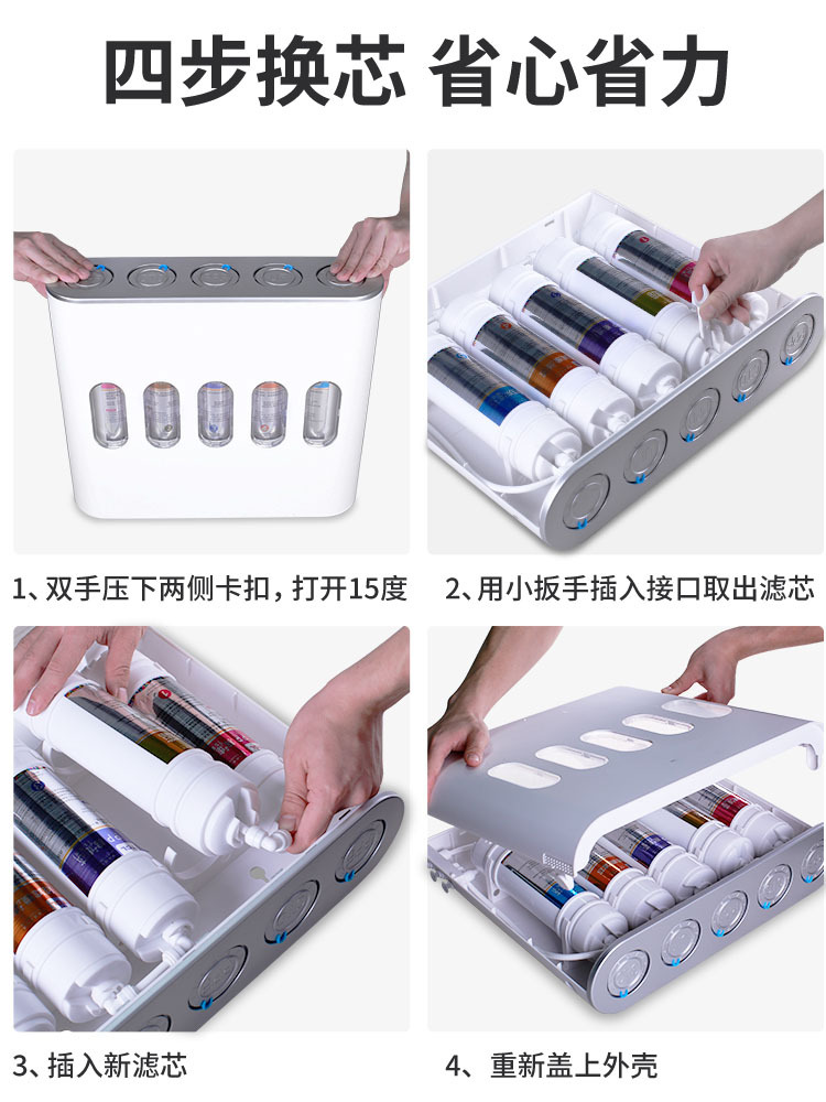 Nueva conexión rápida hogar purificador de agua potable directa superfilter grifo filtro cocina venta regalo purificador de agua