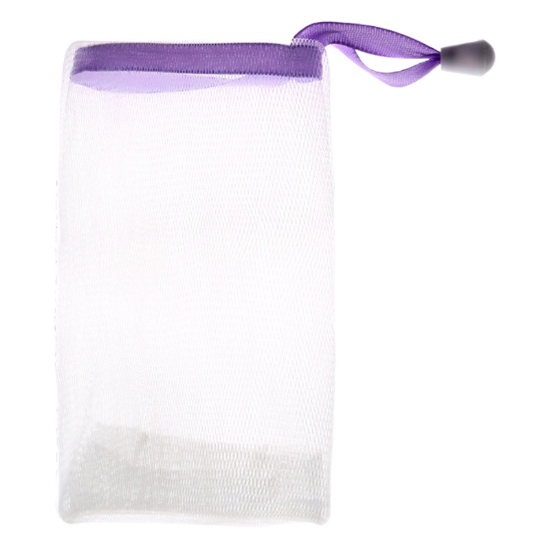 Double-layer Foaming Net Soap Bag Facial Cleanser Face Soap Bag Foam Net Handmade Soap Net Bag Bag Bubble Net