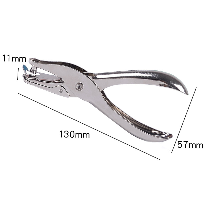 Full metal hole puncher perforated, 3mm, 6mm 2