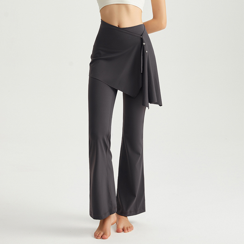Wiman antibacteriano Pantalones de yoga de dos piezas desmontables anti-avergonzamiento Pantalones de yoga de alta calidad Pantalones de yoga para mujeres image 11