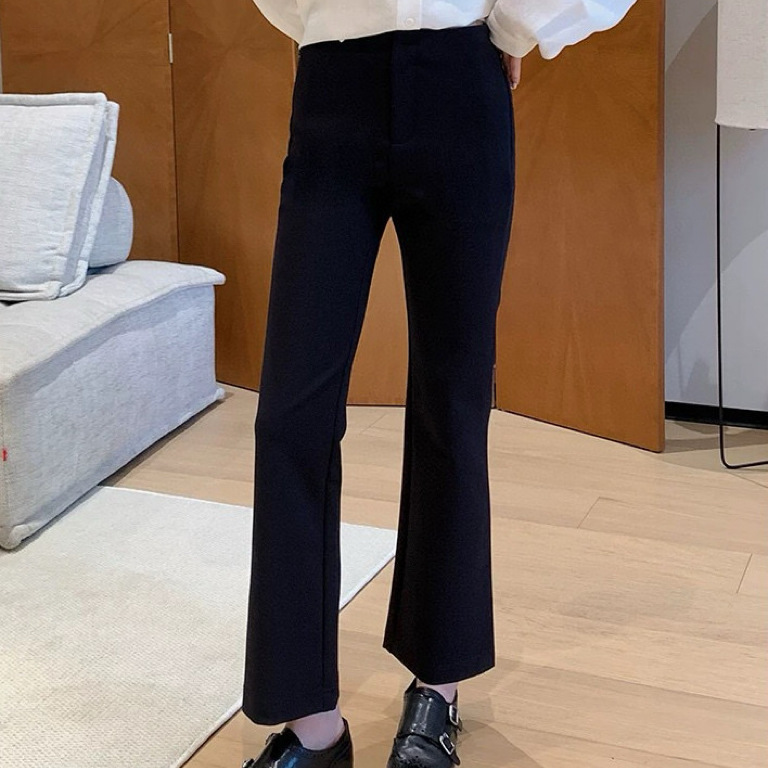 Foreign Order 26 Spring/Summer New Fashion Versatile Slim Breathable Micro-Flare Four-Way Stretch Casual Pants Foreign Order 26 Spring/Summer New Fashion Versatile Slim Breathable Micro-Flare Four-Way Stretch Casual Pants