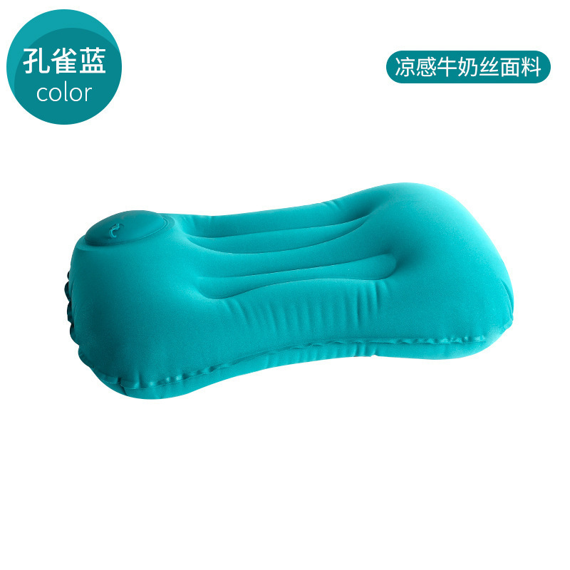 공작 블루 밀크 실크