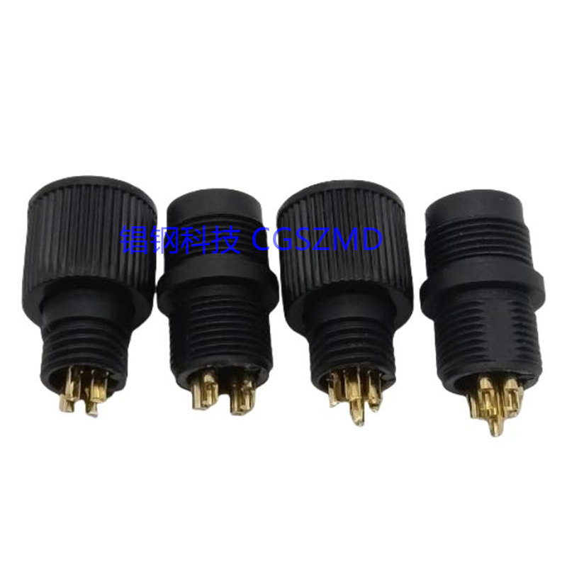 CGSZMD M16-2PԲ������������ĸͷ�źŴ���ͨѶ��ͷM12-5о