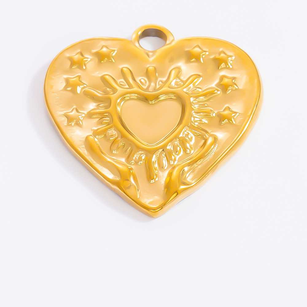 4g Weight 0.03µm-0.05µm Gold Plating Thickness PVD Coated Gold Plating Process Pendant Jewelry Making Type 21*20mm Jewelry Making Size Real Gold Plated Plating Material Zircon Inlay Material 1 Piece Quantity 304 Stainless Steel Material Heart Shape Pattern Retro, Simple Style Style Waterproof Non Tarnish, Plating Craft 1 Piece 21*20mm 304 Stainless Steel Zircon PVD Coated Real Gold Plated Heart Shape Pendant DIY Jewelry Accessories 28