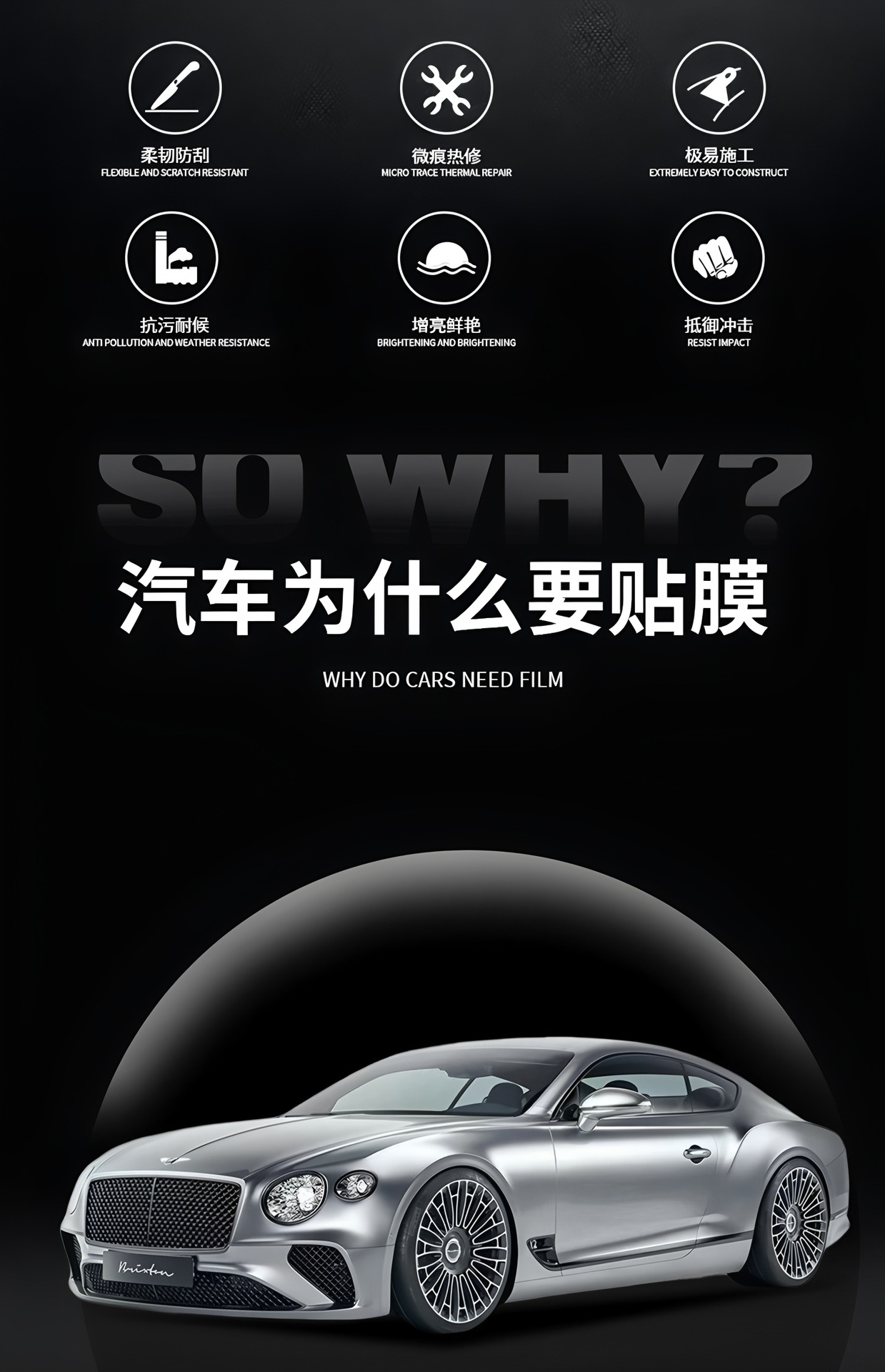 Source Factory Tpu Invisible Car Film, Full Car Anti-Scratch Self-Healing Car Body Tpu Transparent Paint Protection Film