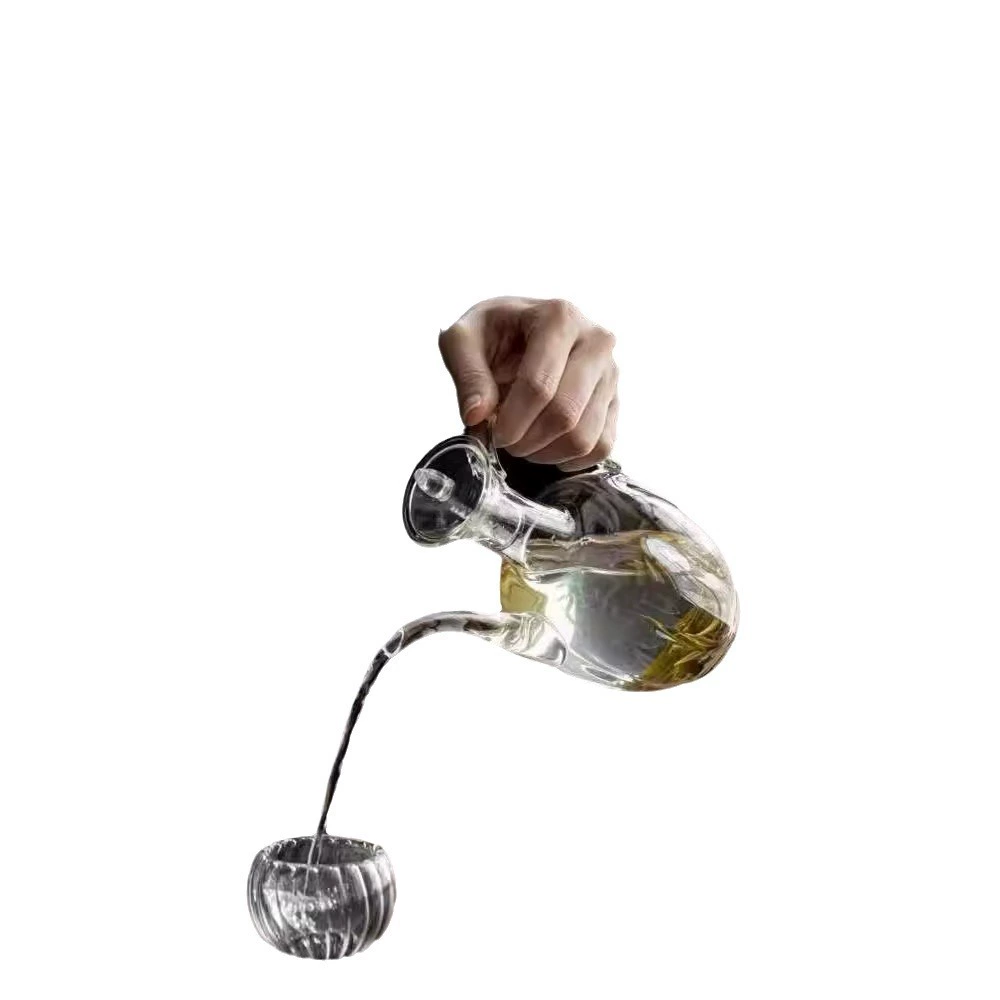 Имитация чайника Song Teapot, личность человека, Гормоген, Посуда для чая из стекла с высокой боросиликатной глиной, чайник-кувшин