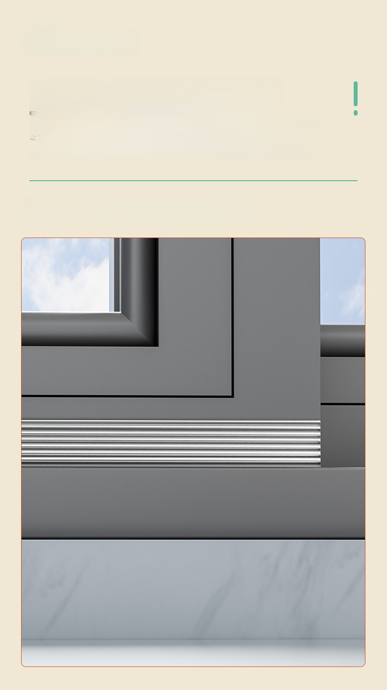 Sliding window sealing strip window windshield artifact gap filling plug strip plastic steel window windshield sealing window waterproof strip