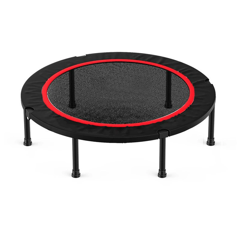Trampoline, folding sports equipment for gym with armrest indoor for jumping