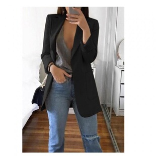Z 23488 Western Style Lapel Blazer Jacket �W���L���b����