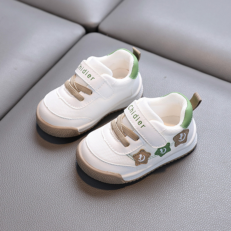 Zapatos para bebés pequeños, anti-patadas y antideslizantes para niños, tesoro para hombres y mujeres, zapatos para niños, modelos de primavera y otoño de 1 a 3 años, suela suave