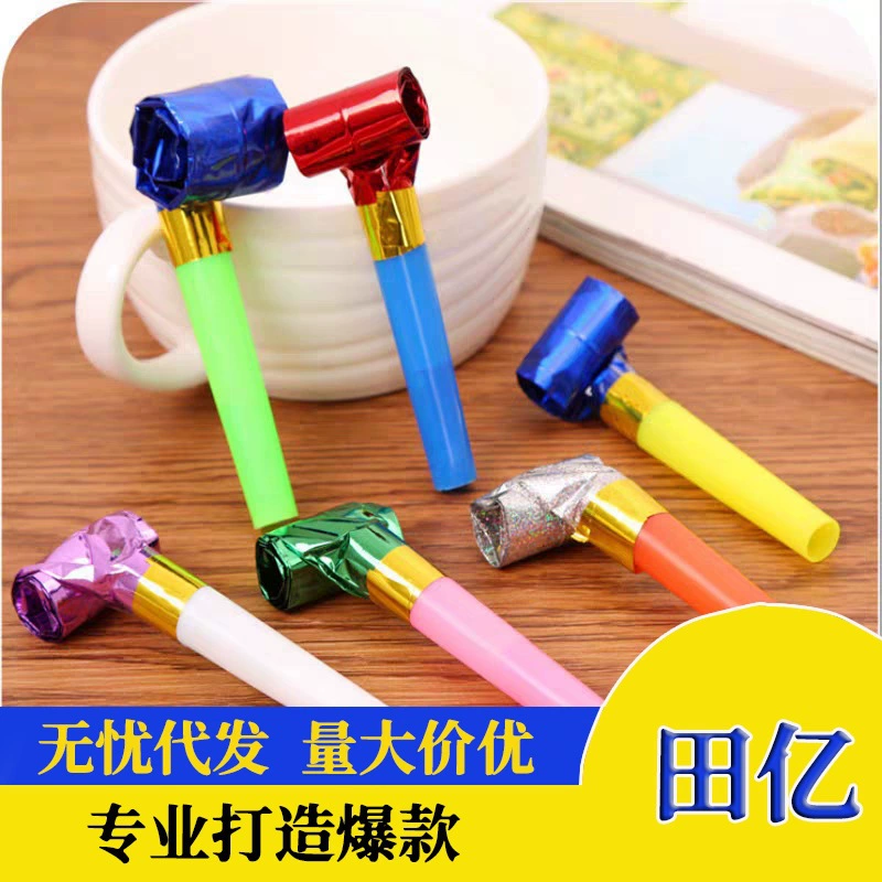 Свисток на воздушном шаре для детей Свисток для игрушек-драконов Свисток для малыша Свисток