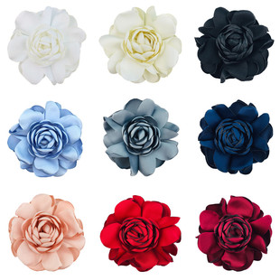 9cm Burned Edge Corsage New Dry Sunflower Headwear DIY Accessories Shoe Flower Bag Hat Accessories in stock Wholesale