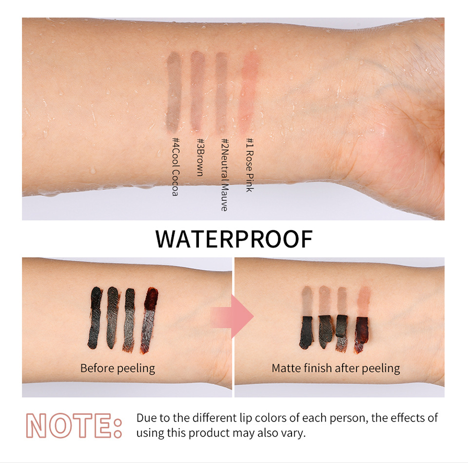 lakerain tear lip liner pen is not prone to smudging and coloring lip liner pen undefined