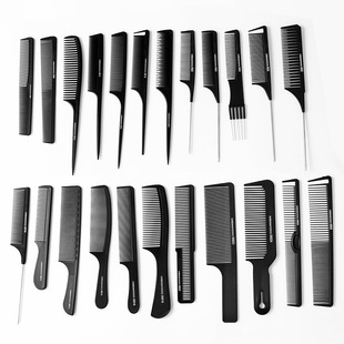 Cross-Border Hot-Selling Nylon Pp Hairdressing Comb, Hair Salon Hair Styling Comb, Hair Comb, Tony Cover Hair Cutting Comb, Hair Smoothing Comb