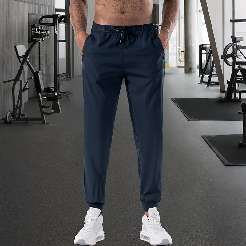 summer silk thin breathable quick dry trousers