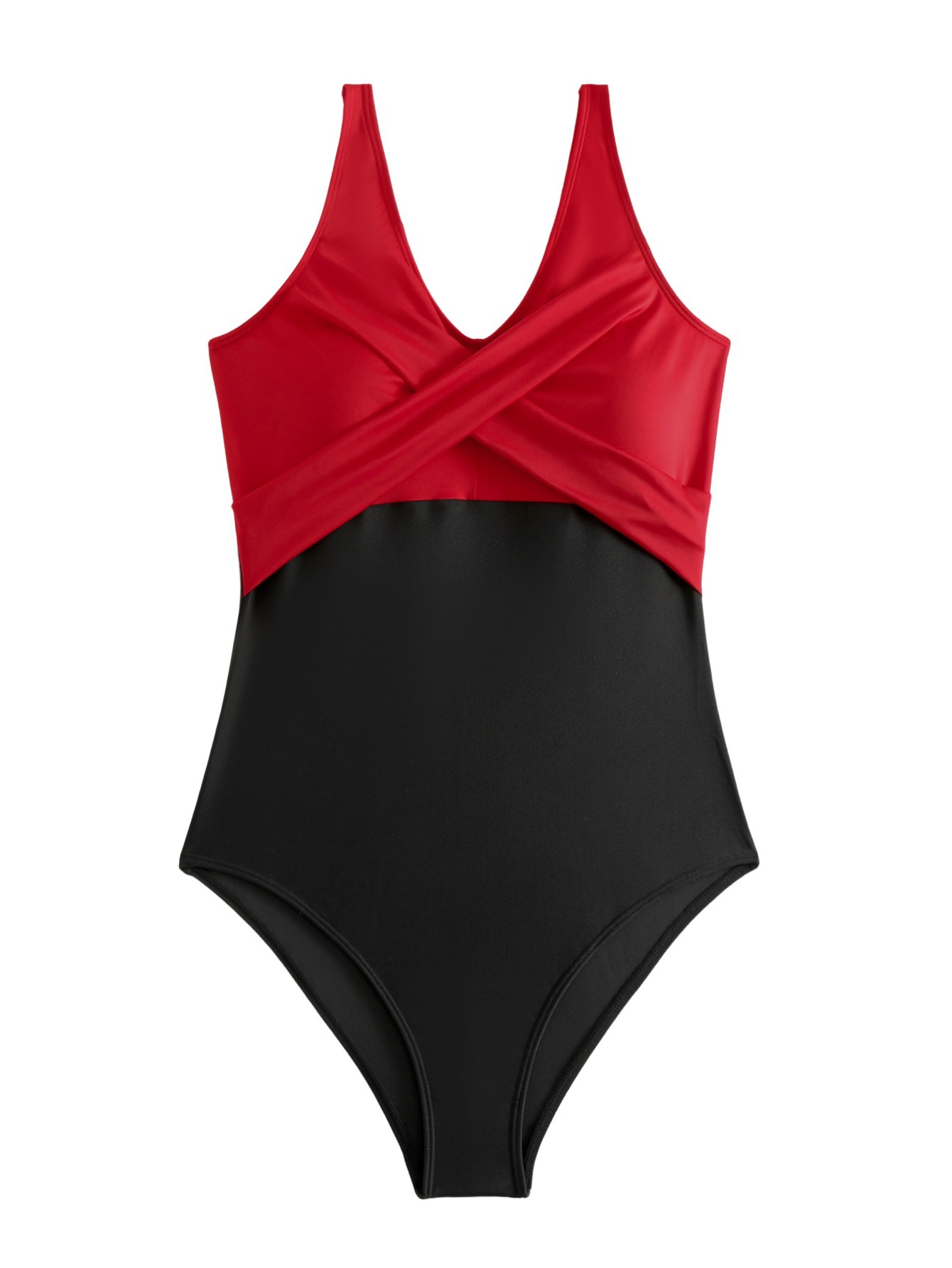 2024 nuevo traje de baño de una pieza de moda de comercio exterior europeo y americano impreso traje de baño cruzado de pecho para adelgazar traje de baño de mujer