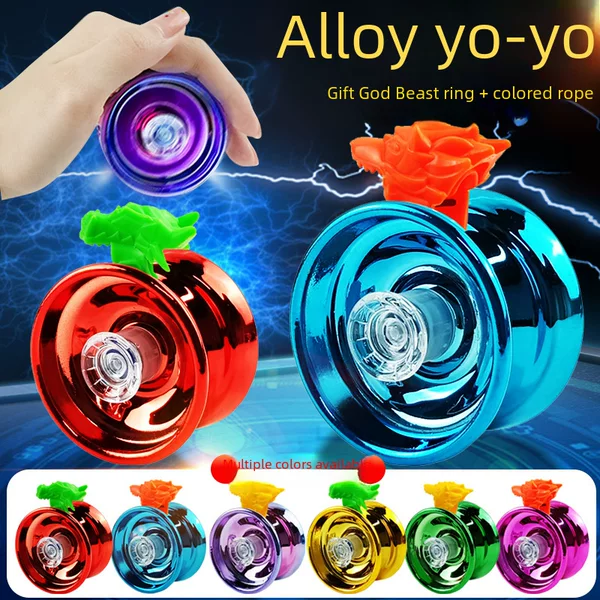 Amazon cross-border alloy yo-yo entry type dead sleep live sleep yoyo ball competitive yo-yo wholesale